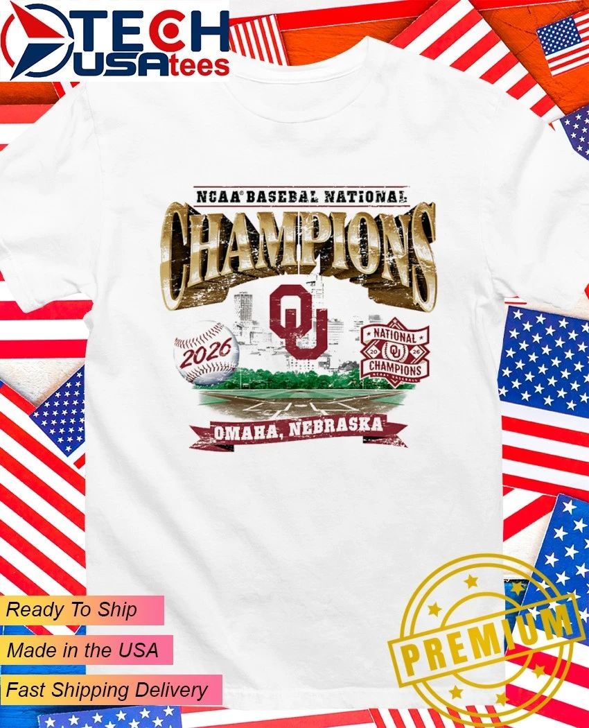 Oklahoma Sooners NCAA Baseball National Champions Omaha 2026 shirt Unisex T-shirt, Sweatshirt, Hoodie, Long Sleeve Tee - T-Shirt, Sweatshirt, Hoodie