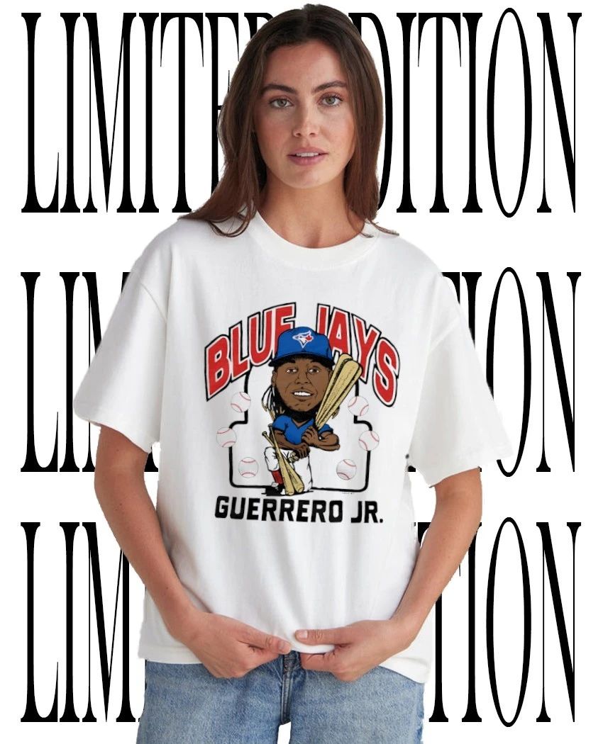 Vladimir Guerrero Jr Toronto Jays Homage Cartoon MLB Baseball shirt Unisex T-shirt, Sweatshirt, Hoodie, Long Sleeve Tee - T-Shirt, Sweatshirt, Hoodie