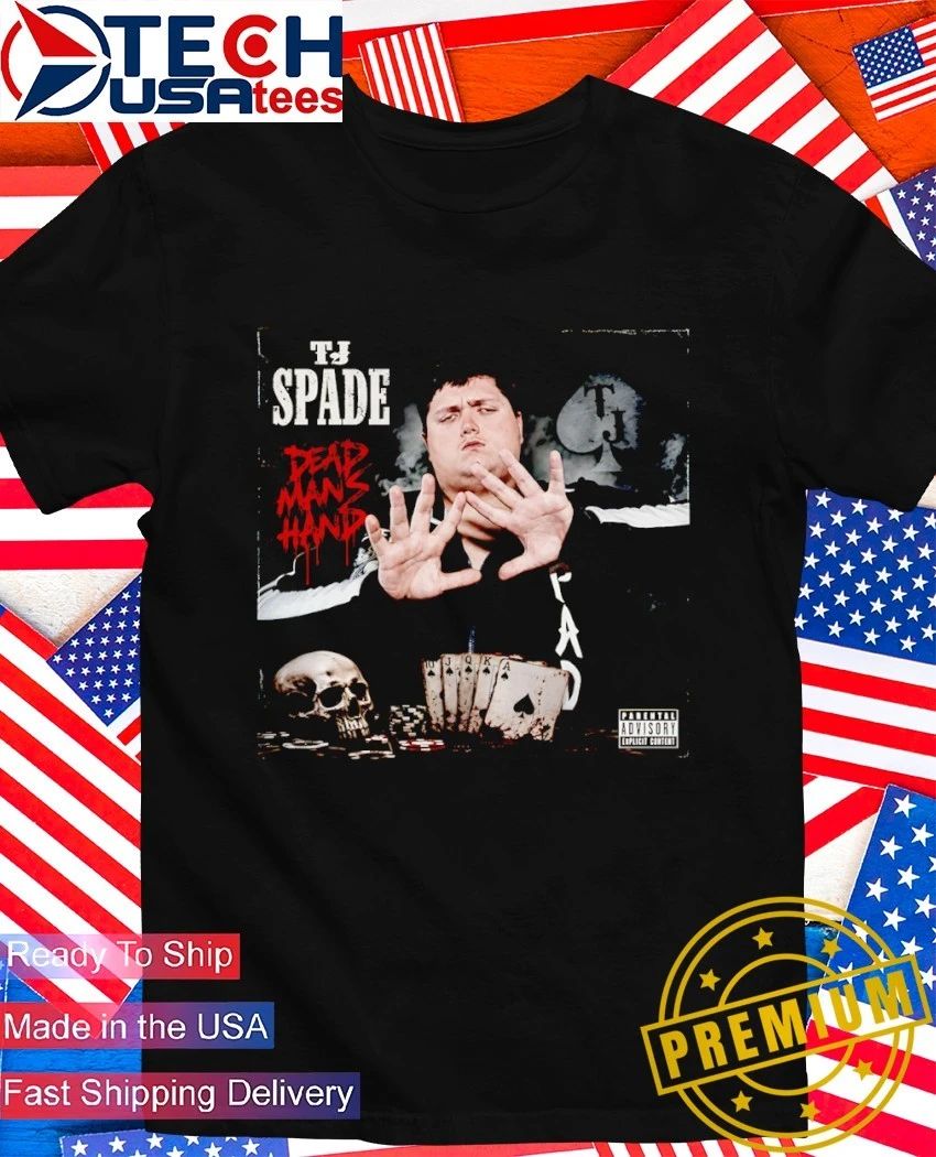 TJ Spade Dead Mans Hand shirt Unisex T-shirt, Sweatshirt, Hoodie, Long Sleeve Tee - T-Shirt, Sweatshirt, Hoodie
