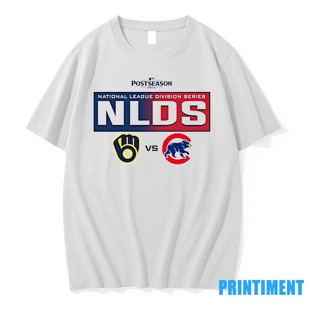 Brewers Vs Cubs 2025 Nlds Matchup Tshirts Sweater Unisex T-shirt, Sweatshirt, Hoodie, Long Sleeve Tee - T-Shirt, Sweatshirt, Hoodie
