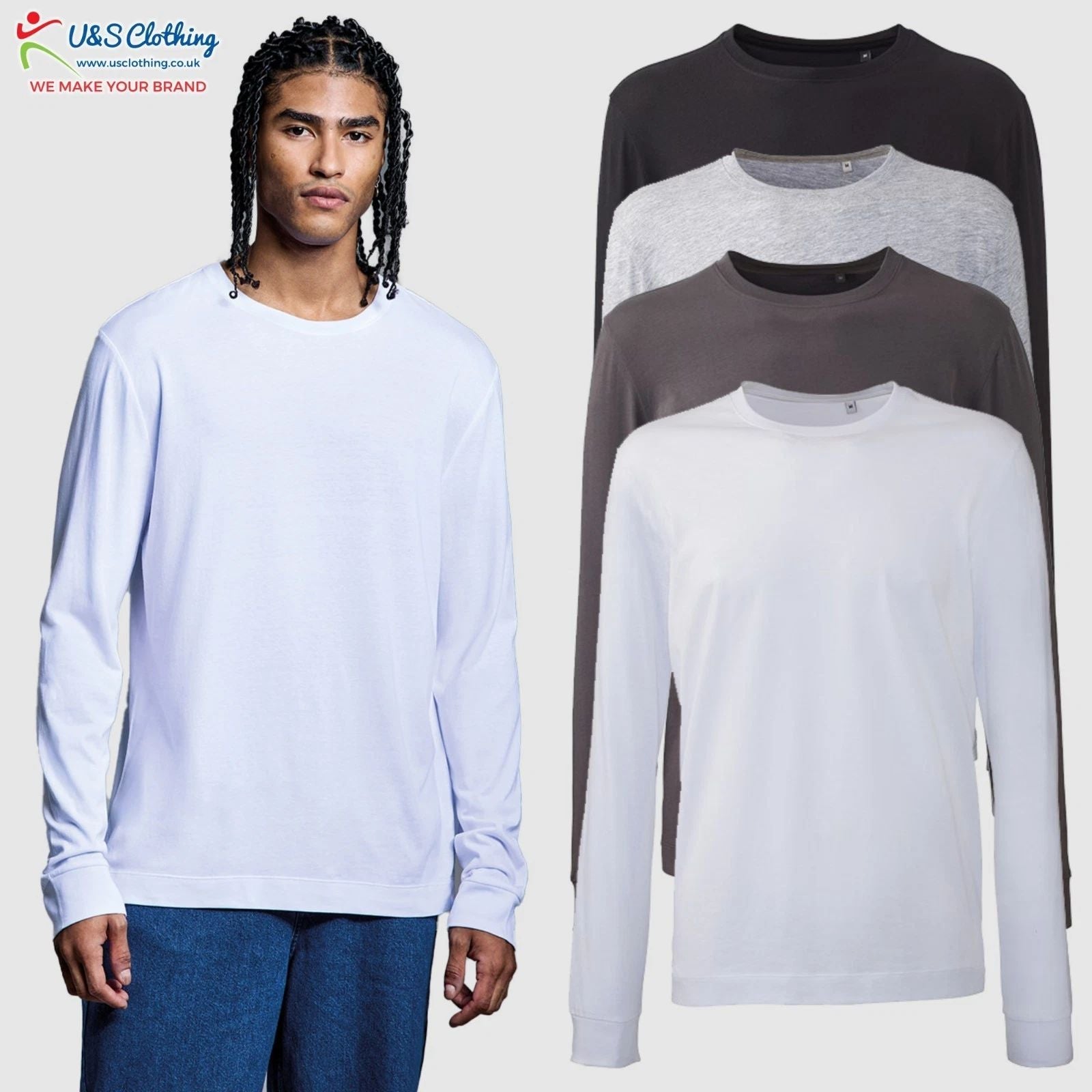 Anthem Organic Long Sleeve T-Shirt Mens Fashion Cotton Crew Neck T Shirt XS-6XL Unisex T-shirt, Sweatshirt, Hoodie, Long Sleeve Tee - T-Shirt, Sweatshirt, Hoodie