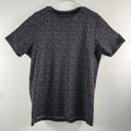 Mens Black White Abstract Speckled Print T Shirt L Short Sleeve Casual Daily Unisex T-shirt, Sweatshirt, Hoodie, Long Sleeve Tee - T-Shirt, Sweatshirt, Hoodie