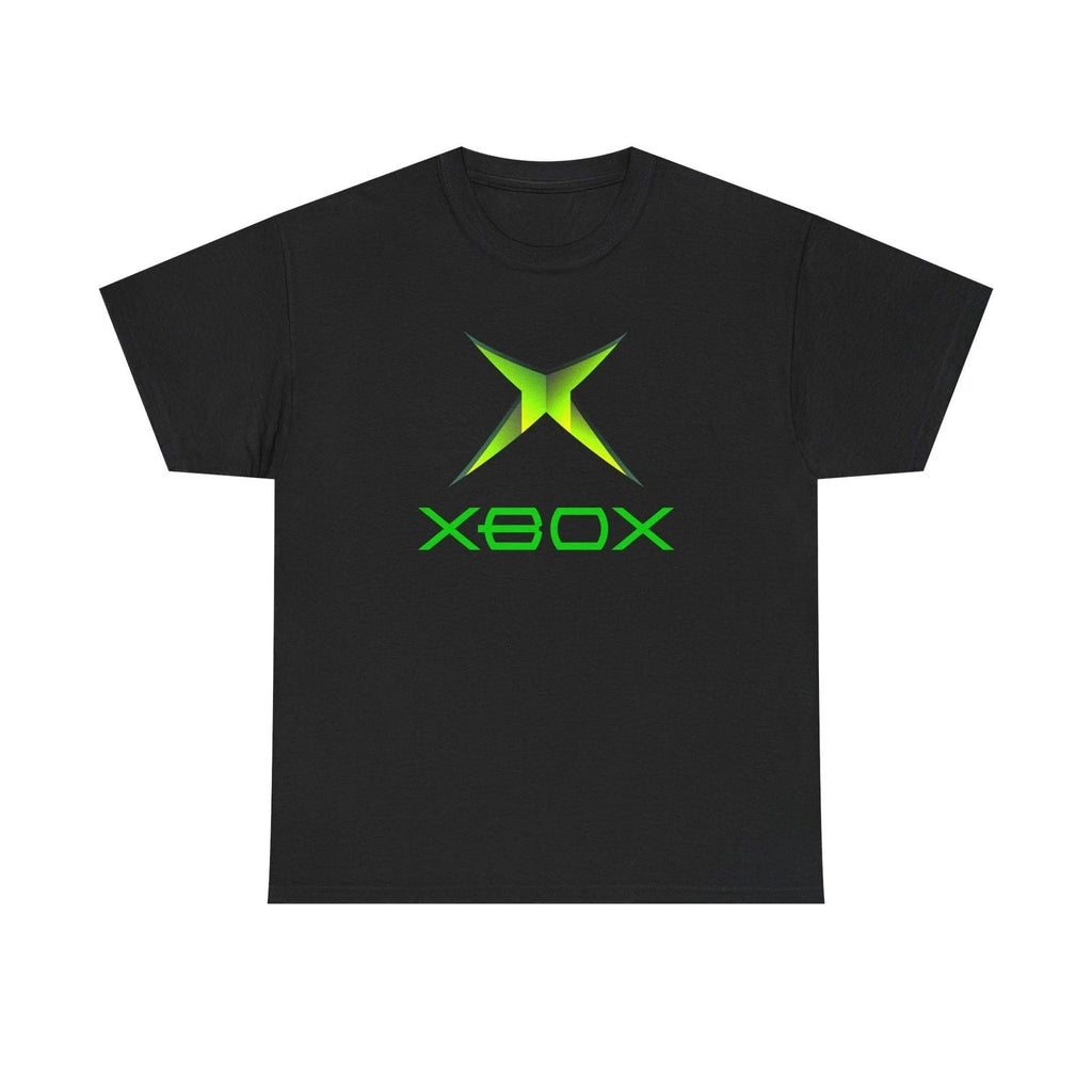 Original Retro Xbox logo green Black Tee Unisex T-shirt, Sweatshirt, Hoodie, Long Sleeve Tee - T-Shirt, Sweatshirt, Hoodie