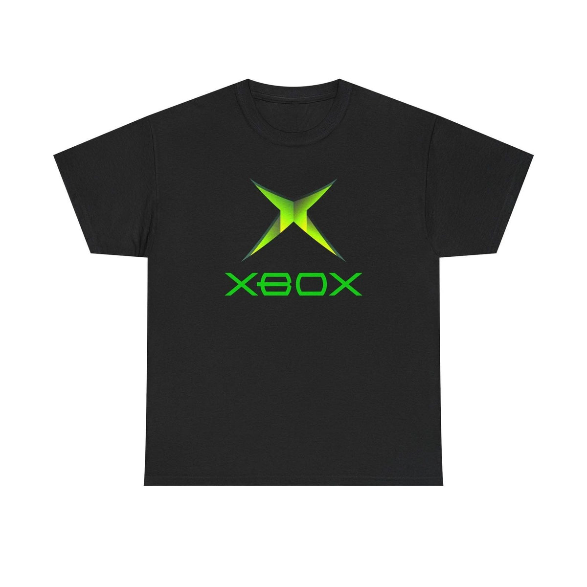 Original Retro Xbox logo green Black Tee Unisex T-shirt, Sweatshirt, Hoodie, Long Sleeve Tee - T-Shirt, Sweatshirt, Hoodie