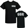 Team Satan Mens Gothic T-Shirt 666 Football Satanic Baphomet Devil Unisex T-shirt, Sweatshirt, Hoodie, Long Sleeve Tee - T-Shirt, Sweatshirt, Hoodie