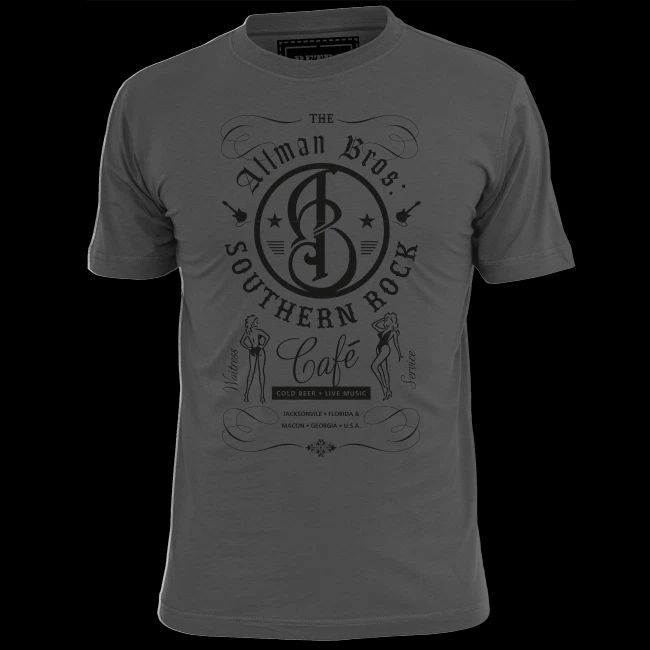 Mens  Allman Brothers Rock Cafe Music T Shirt Hendrix Morrison Stones Floyd Unisex T-shirt, Sweatshirt, Hoodie, Long Sleeve Tee - T-Shirt, Sweatshirt, Hoodie