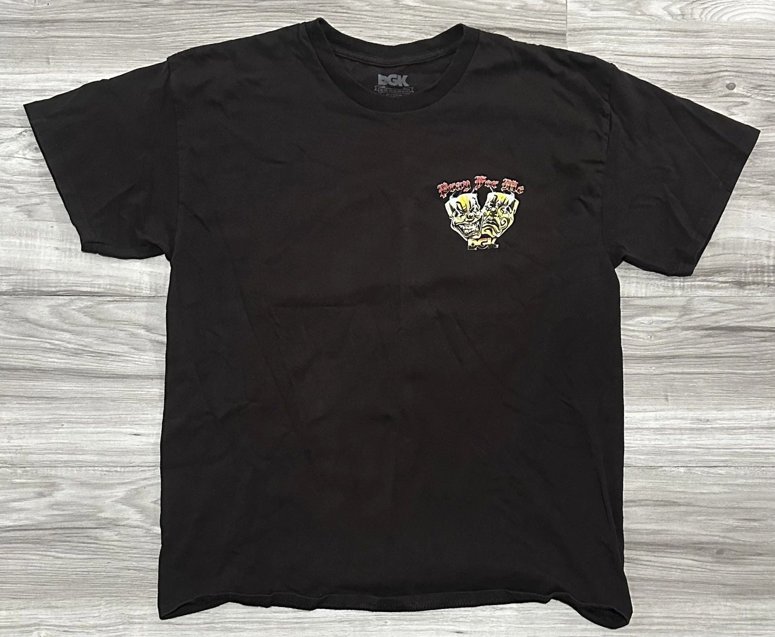 DGK Daily Grind Pray For Me, Religious Brown T-Shirt Size Large Y2K Unisex T-shirt, Sweatshirt, Hoodie, Long Sleeve Tee - T-Shirt, Sweatshirt, Hoodie