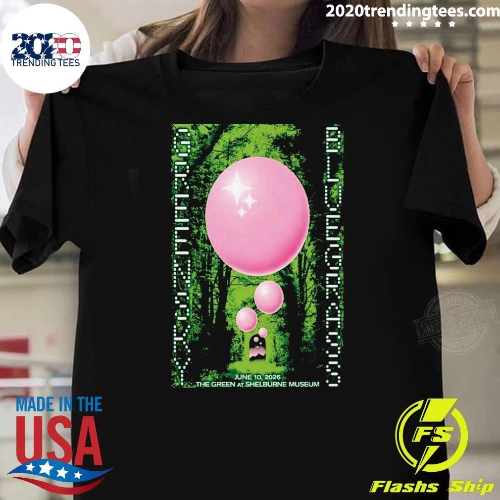 Greensky Bluegrass June 10 2026 Shelburne Museum in Shelburne Shirt Unisex T-shirt, Sweatshirt, Hoodie, Long Sleeve Tee - T-Shirt, Sweatshirt, Hoodie