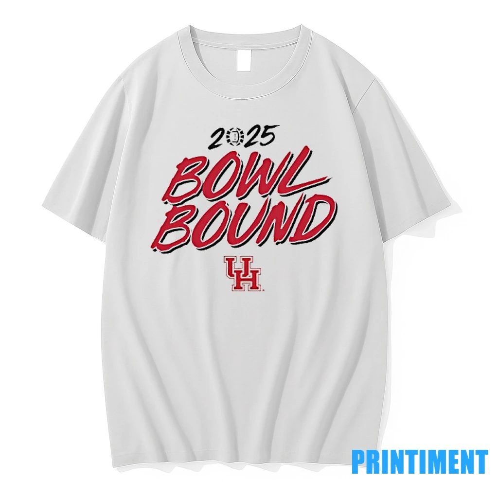 Houston Cougars Bowl Bound 2025 Tshirts Sweater Unisex T-shirt, Sweatshirt, Hoodie, Long Sleeve Tee - T-Shirt, Sweatshirt, Hoodie