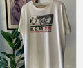 1987 R.E.M REM Band World Tour White T Shirt Full Size S-5XL Unisex T-shirt, Sweatshirt, Hoodie, Long Sleeve Tee - T-Shirt, Sweatshirt, Hoodie