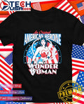 An Original American Heroine Wonder Woman vintage shirt Unisex T-shirt, Sweatshirt, Hoodie, Long Sleeve Tee - T-Shirt, Sweatshirt, Hoodie