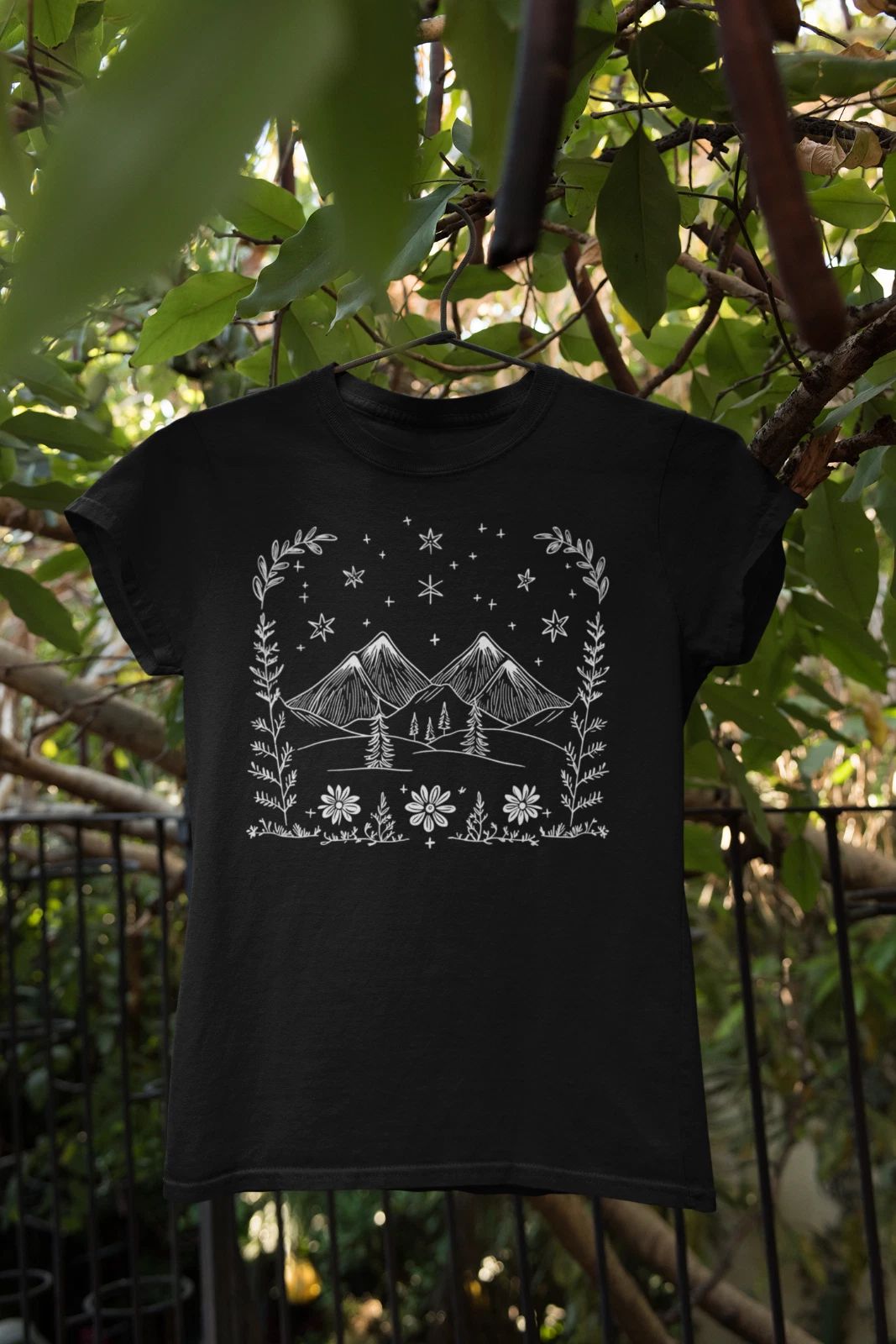 Nature Escape Unisex Tshirt  Trendy Summer Casual Graphic Tshirt Gift Unisex T-shirt, Sweatshirt, Hoodie, Long Sleeve Tee - T-Shirt, Sweatshirt, Hoodie