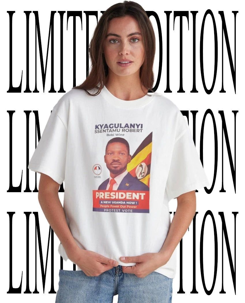 Kyagulanyi Ssentamu Robert Wine President a new Uganda now shirt Unisex T-shirt, Sweatshirt, Hoodie, Long Sleeve Tee - T-Shirt, Sweatshirt, Hoodie