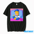 Los Angeles Dodgers Big Fan Simpson Sleeping Tshirts Sweater Unisex T-shirt, Sweatshirt, Hoodie, Long Sleeve Tee - T-Shirt, Sweatshirt, Hoodie