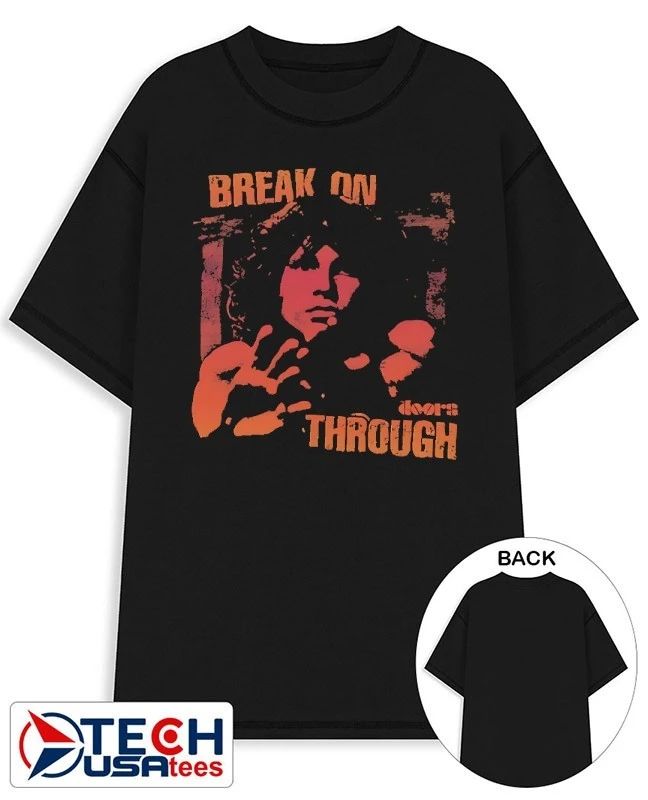 Break On Through vintage shirt Unisex T-shirt, Sweatshirt, Hoodie, Long Sleeve Tee - T-Shirt, Sweatshirt, Hoodie
