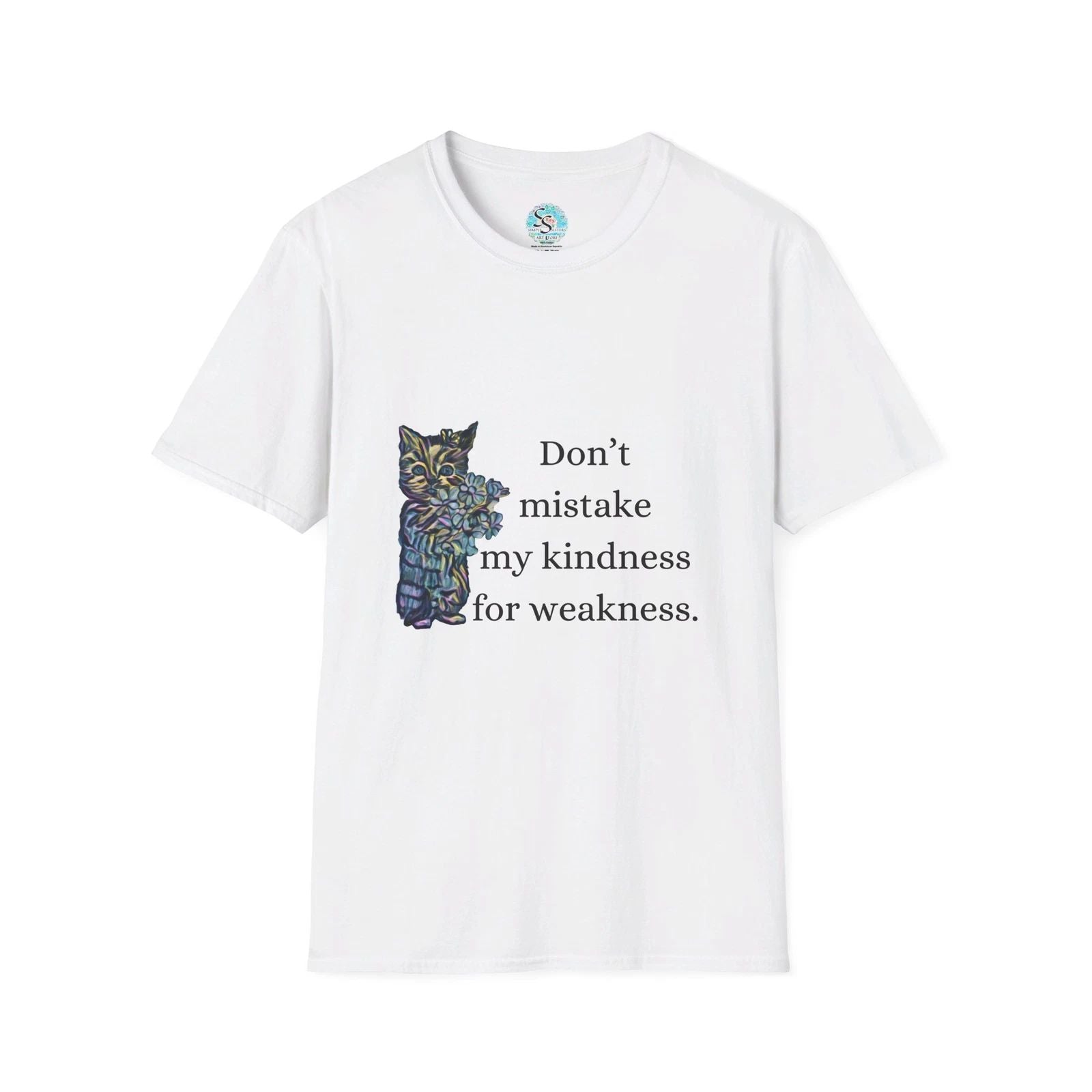 Dont Mistake My Kindness for Weakness Cat T-Shirt Unisex T-shirt, Sweatshirt, Hoodie, Long Sleeve Tee - T-Shirt, Sweatshirt, Hoodie