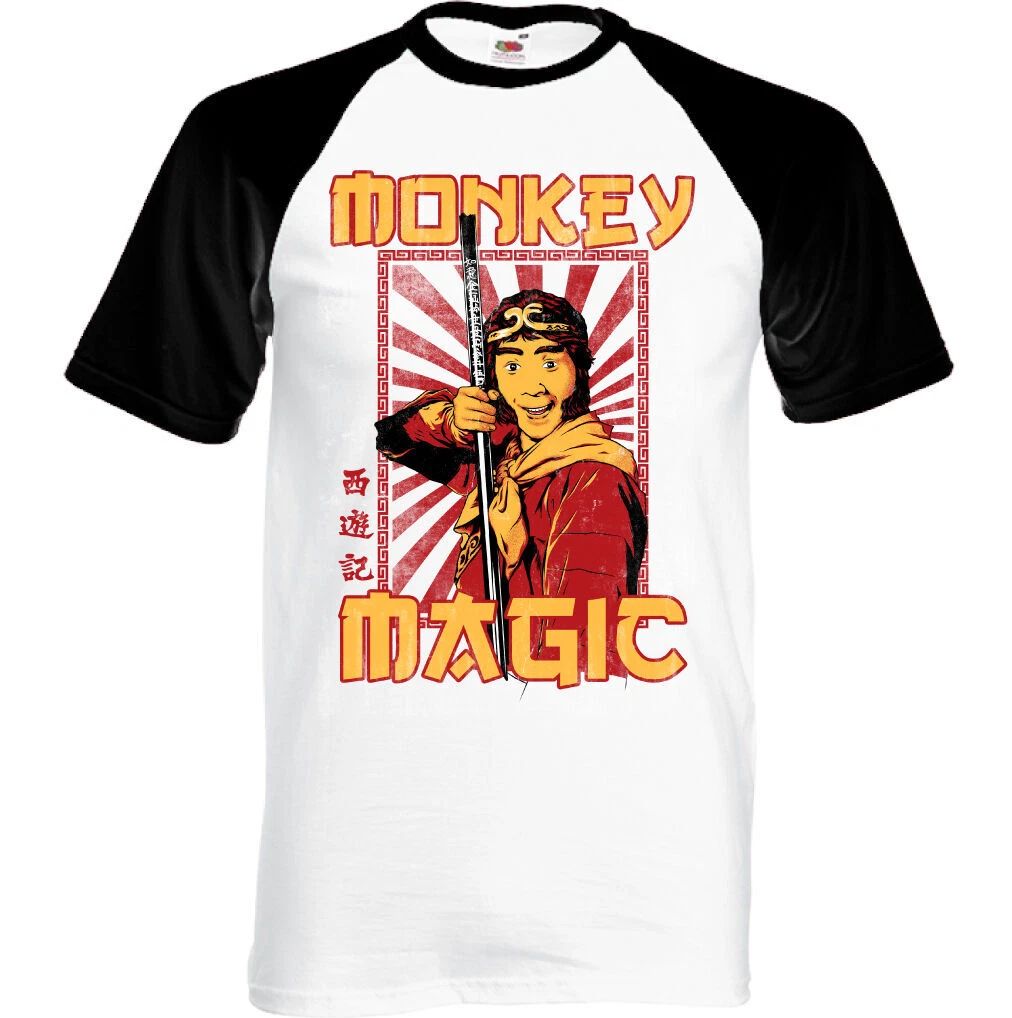 Monkey Magic - Mens Funny Retro TV Programme Show Short Sleeve T-Shirt Unisex T-shirt, Sweatshirt, Hoodie, Long Sleeve Tee - T-Shirt, Sweatshirt, Hoodie