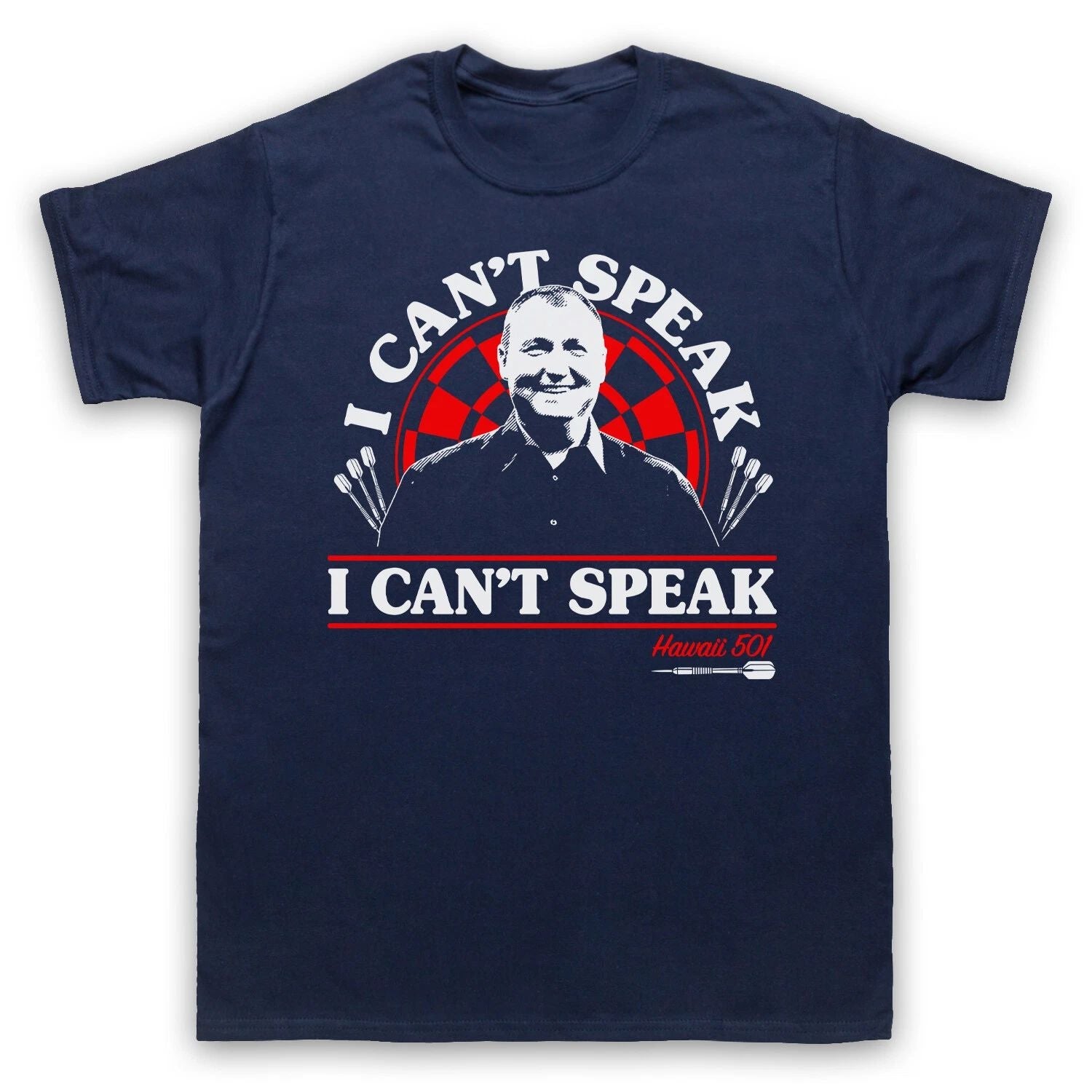 I Can't Speak Wayne Hawaii 501 Mardle World Darts Championship Adults T-Shirt Unisex T-shirt, Sweatshirt, Hoodie, Long Sleeve Tee - T-Shirt, Sweatshirt, Hoodie
