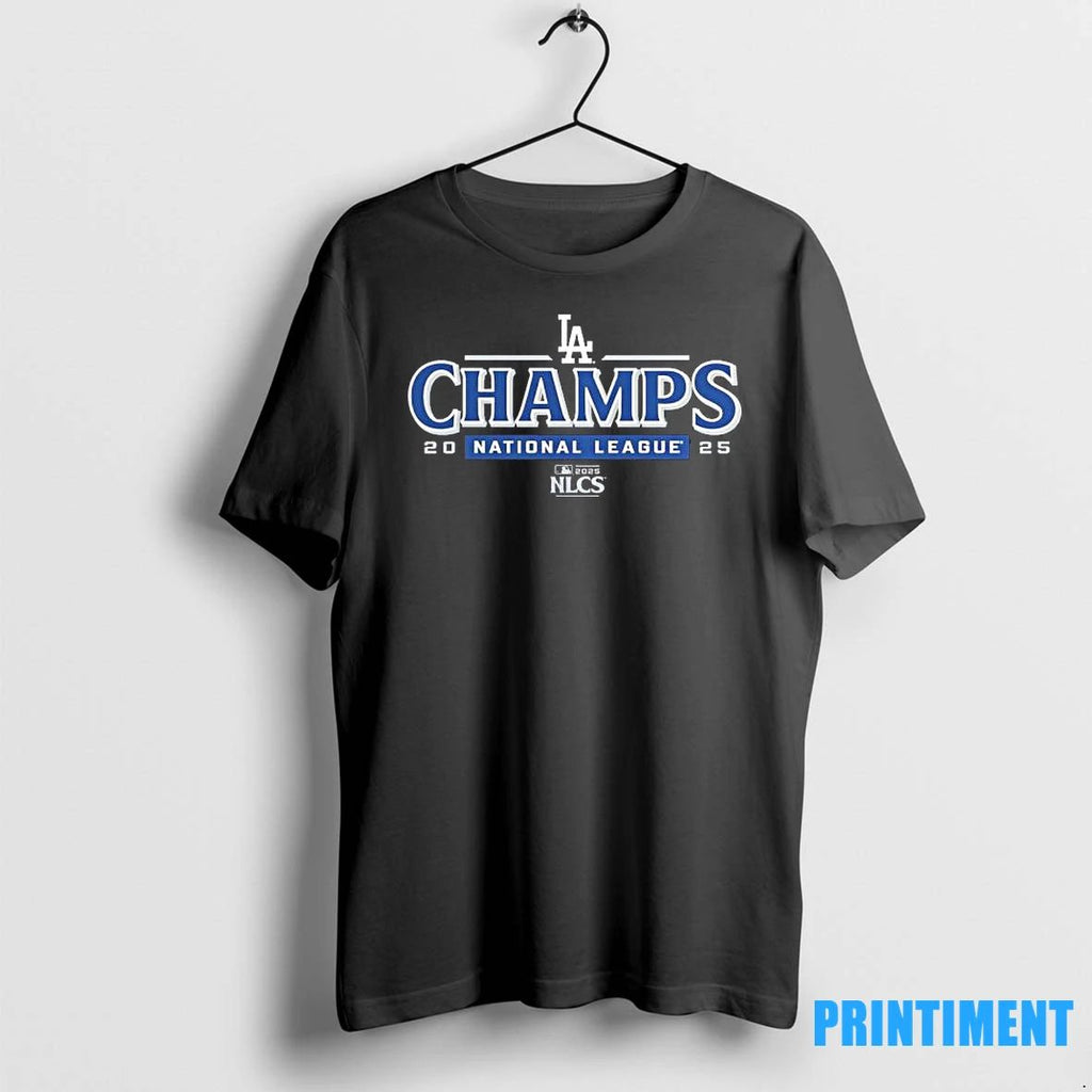 La Champs 2025 National League Champions Los Angeles Dodgers Nlcs Tshirts Sweater Unisex T-shirt, Sweatshirt, Hoodie, Long Sleeve Tee - T-Shirt, Sweatshirt, Hoodie