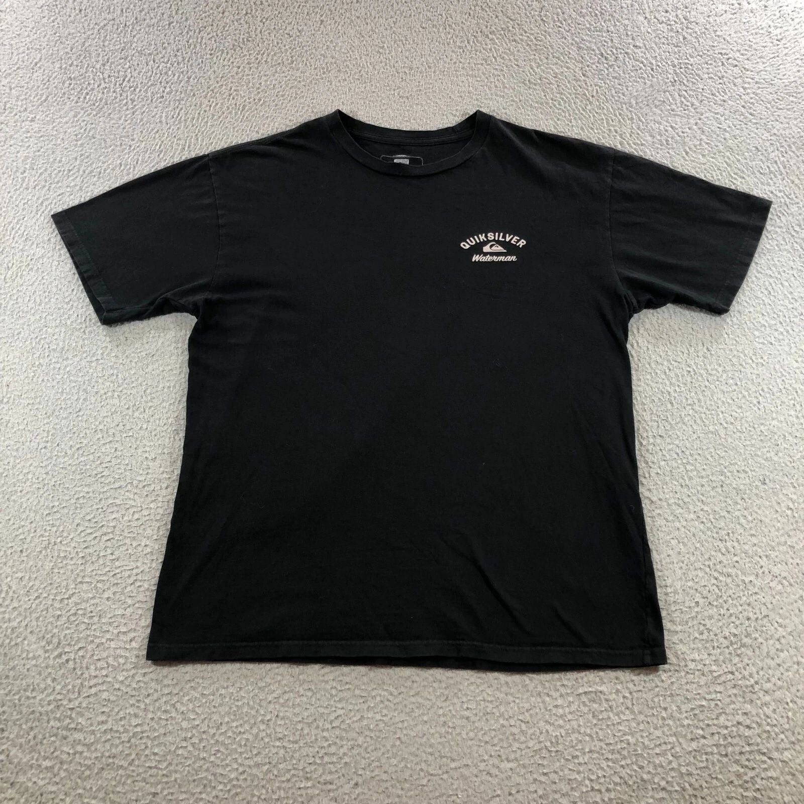 quicksilver waterman t shirt mens S black beach surf Unisex T-shirt, Sweatshirt, Hoodie, Long Sleeve Tee - T-Shirt, Sweatshirt, Hoodie