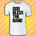 God Bless The Band T-Shirt | The Courteeners | Liam Fray | Not Nineteen Forever Unisex T-shirt, Sweatshirt, Hoodie, Long Sleeve Tee - T-Shirt, Sweatshirt, Hoodie