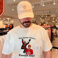 Ron Francis Carolina Hurricanes You know I love a Finnish boy shirt Unisex T-shirt, Sweatshirt, Hoodie, Long Sleeve Tee - T-Shirt, Sweatshirt, Hoodie