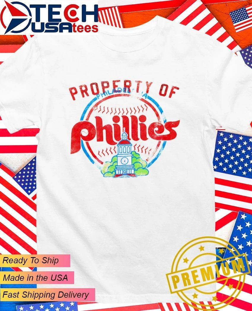 Property of Philadelphia Phillies Cooperstown shirt Unisex T-shirt, Sweatshirt, Hoodie, Long Sleeve Tee - T-Shirt, Sweatshirt, Hoodie