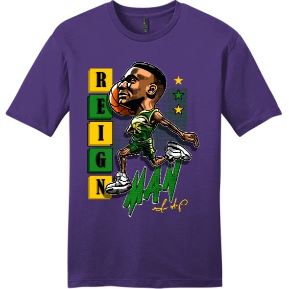 NEW STREETWEAR ON DEMAND TOON REIGN MAN Tee Shirt PURPLE SM-4XLARGE MADE IN USA Unisex T-shirt, Sweatshirt, Hoodie, Long Sleeve Tee - T-Shirt, Sweatshirt, Hoodie