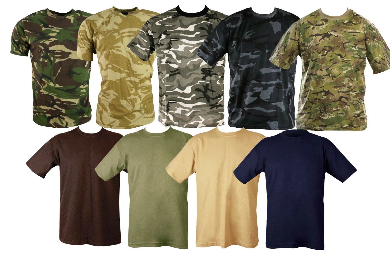 Large Lot of Kombat Unisex MILITARY CAMOUFLAGE CAMO T SHIRT ARMY COMBAT shirts Unisex T-shirt, Sweatshirt, Hoodie, Long Sleeve Tee - T-Shirt, Sweatshirt, Hoodie