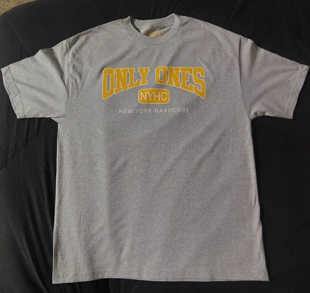 NYHC New York Hardcore Shirt Mens XL Gray  Only Ones Band Mind Is Everything Tee Unisex T-shirt, Sweatshirt, Hoodie, Long Sleeve Tee - T-Shirt, Sweatshirt, Hoodie