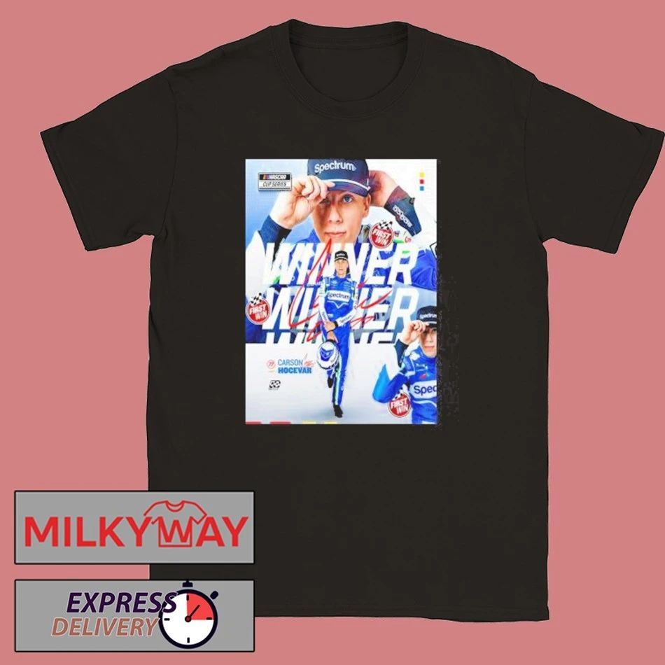 Carson Hocevar Hurricane Hocevar Win Nascar Cup Series 2026 Talladega shirt Unisex T-shirt, Sweatshirt, Hoodie, Long Sleeve Tee - T-Shirt, Sweatshirt, Hoodie