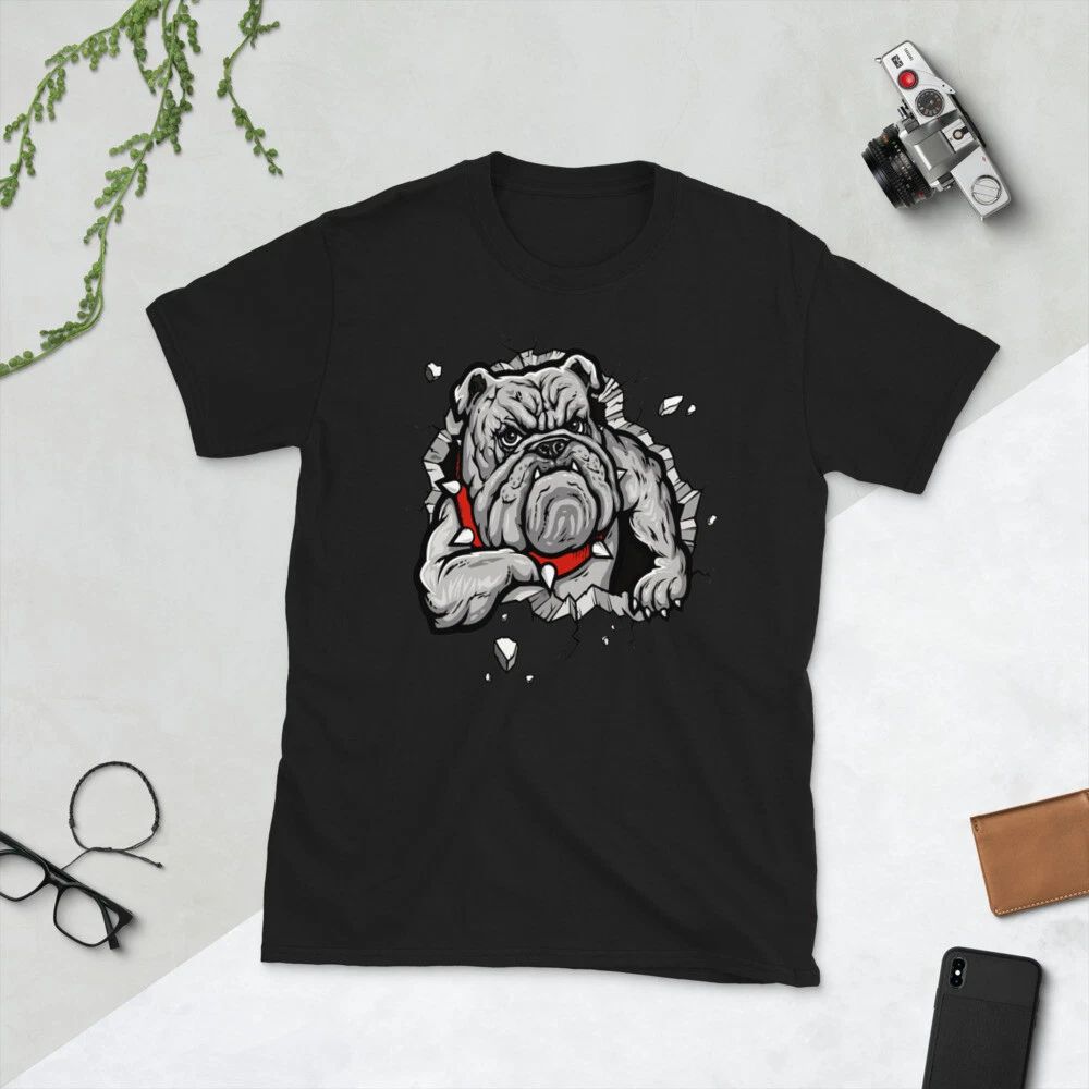 BULLDOG STRONG TRENDY AWESOME GRAPHIC Short-Sleeve Unisex T-Shirt Unisex T-shirt, Sweatshirt, Hoodie, Long Sleeve Tee - T-Shirt, Sweatshirt, Hoodie