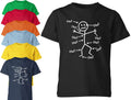 Funny Stick Figure 'Ow' T-Shirt Sarcastic Pain Humor Graphic Tee Unisex Kids Tee Unisex T-shirt, Sweatshirt, Hoodie, Long Sleeve Tee - T-Shirt, Sweatshirt, Hoodie