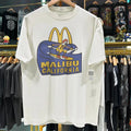 Mcdonalds Malibu California Rare T-Shirt White S Unisex T-shirt, Sweatshirt, Hoodie, Long Sleeve Tee - T-Shirt, Sweatshirt, Hoodie