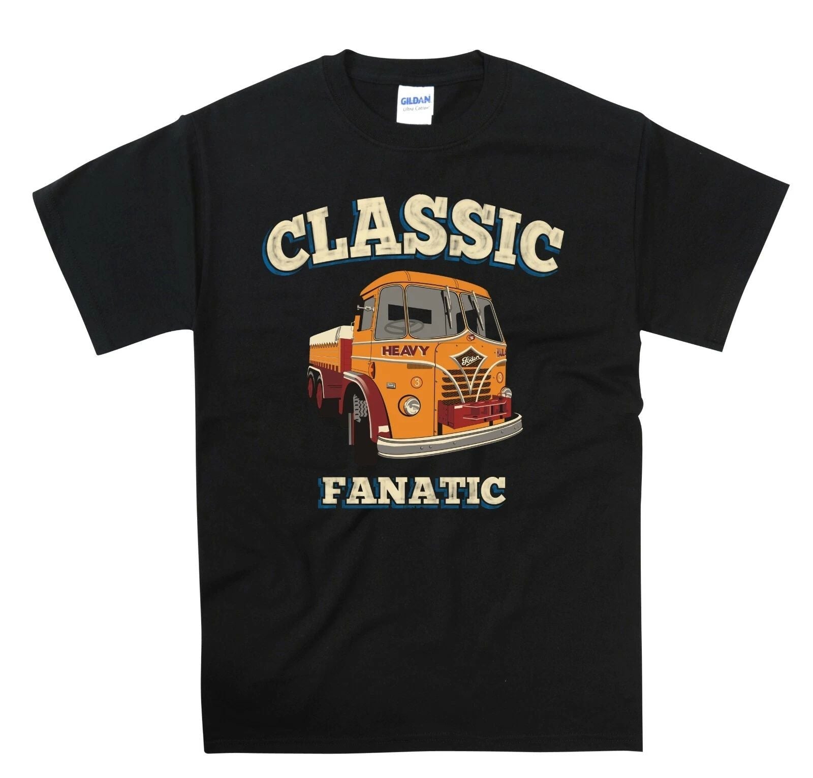 Foden Classic Fanatic Trucker Lorry T Shirt Vintage Retro Wagon S-5XL Unisex T-shirt, Sweatshirt, Hoodie, Long Sleeve Tee - T-Shirt, Sweatshirt, Hoodie