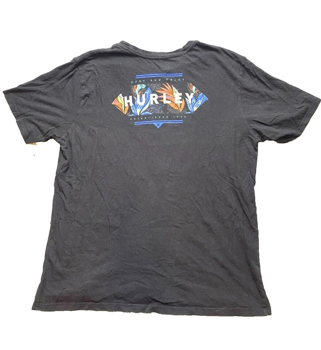 Hurley Shirt Adult Large Black Everyday Washed Surfing Surf Streetwear Mens Unisex T-shirt, Sweatshirt, Hoodie, Long Sleeve Tee - T-Shirt, Sweatshirt, Hoodie