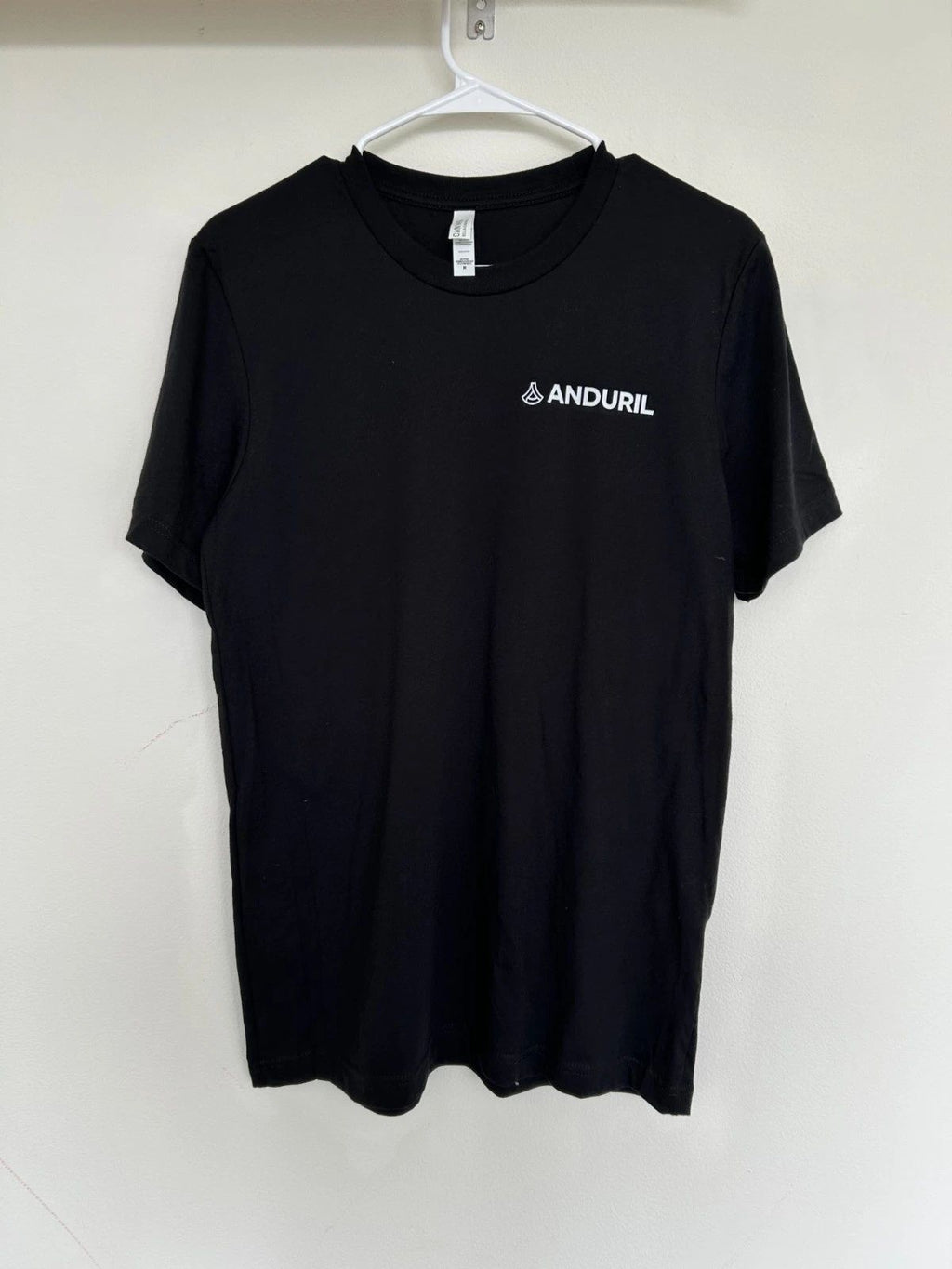 Anduril Black Logo Cotton Men's Jersey T-Shirt Crew Neck Medium Unisex T-shirt, Sweatshirt, Hoodie, Long Sleeve Tee - T-Shirt, Sweatshirt, Hoodie