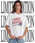 Three Pointers Cleveland Cavaliers let em know shirt Unisex T-shirt, Sweatshirt, Hoodie, Long Sleeve Tee - T-Shirt, Sweatshirt, Hoodie