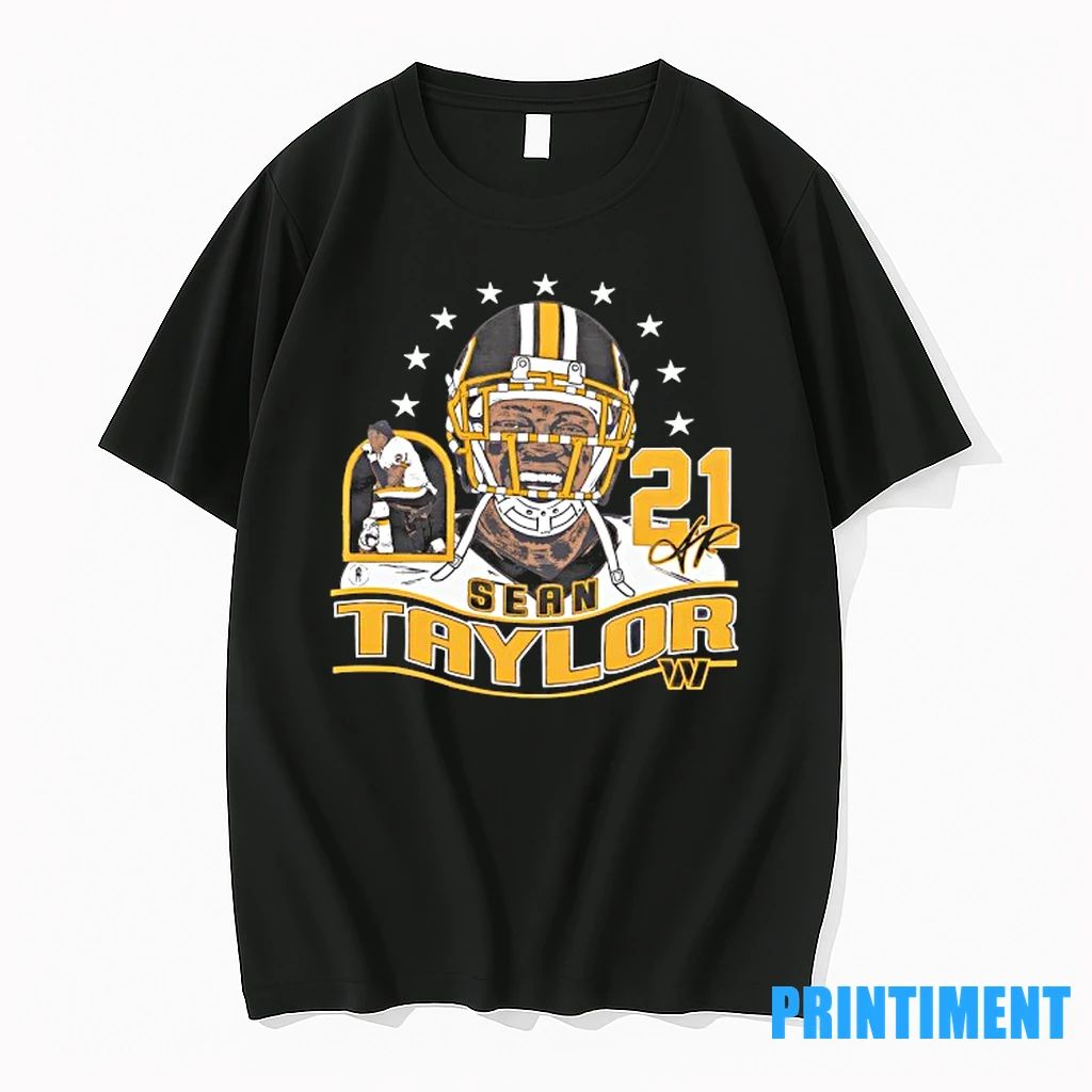 Sean Taylor 21 Washington Commanders Retired Tshirts Sweater Unisex T-shirt, Sweatshirt, Hoodie, Long Sleeve Tee - T-Shirt, Sweatshirt, Hoodie