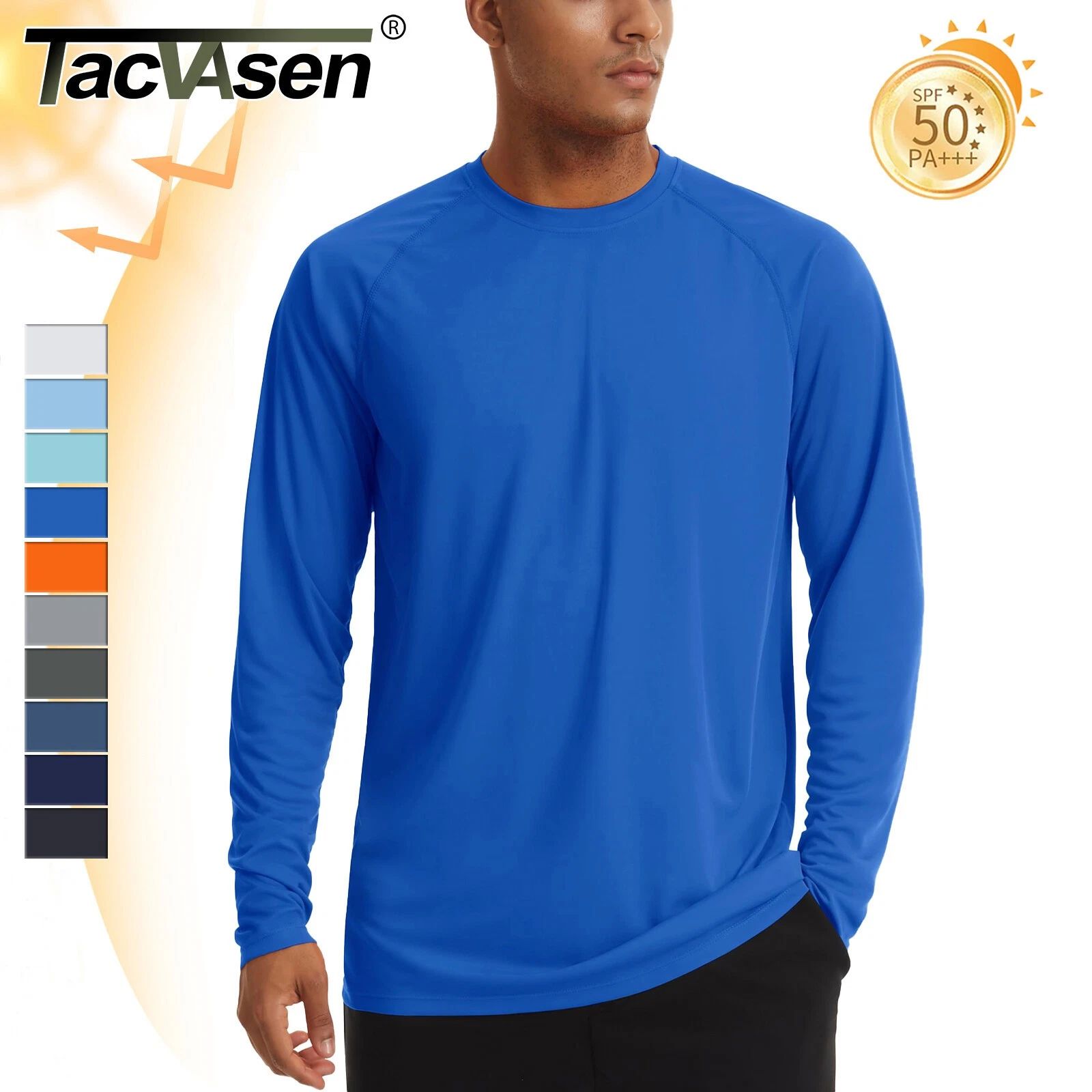 Men's Long Sleeve Sun Shirts UPF 50+ Outdoor Fishing Casual Performance T-Shirts Unisex T-shirt, Sweatshirt, Hoodie, Long Sleeve Tee - T-Shirt, Sweatshirt, Hoodie