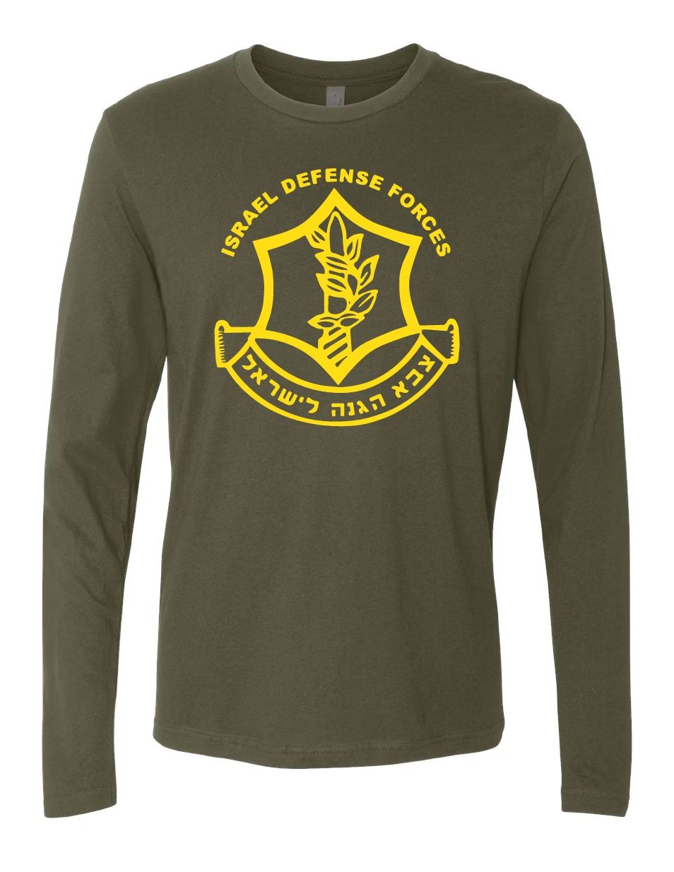 Israeli Army Israel Long sleeve T-shirt IDF (Israeli Defense force )military Unisex T-shirt, Sweatshirt, Hoodie, Long Sleeve Tee - T-Shirt, Sweatshirt, Hoodie
