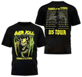 Over Kill Thrash of the Titans US tour 3D Shirt Polyester Gift For Fan PP3024 Unisex T-shirt, Sweatshirt, Hoodie, Long Sleeve Tee - T-Shirt, Sweatshirt, Hoodie