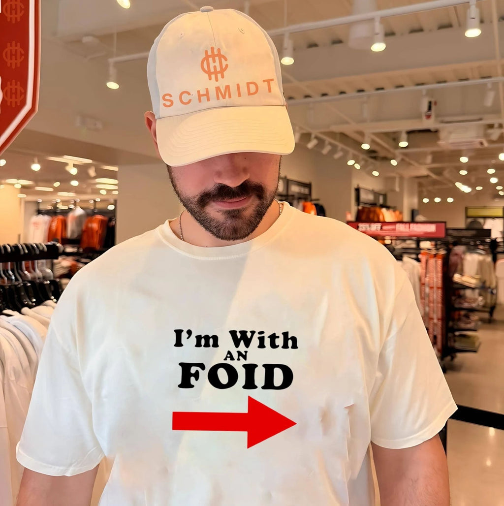 Im With An Foid shirt Unisex T-shirt, Sweatshirt, Hoodie, Long Sleeve Tee - T-Shirt, Sweatshirt, Hoodie
