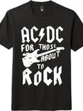 Vintage Rock Graphic Tee | AC/DC Inspired Unisex Casual Shirt Unisex T-shirt, Sweatshirt, Hoodie, Long Sleeve Tee - T-Shirt, Sweatshirt, Hoodie