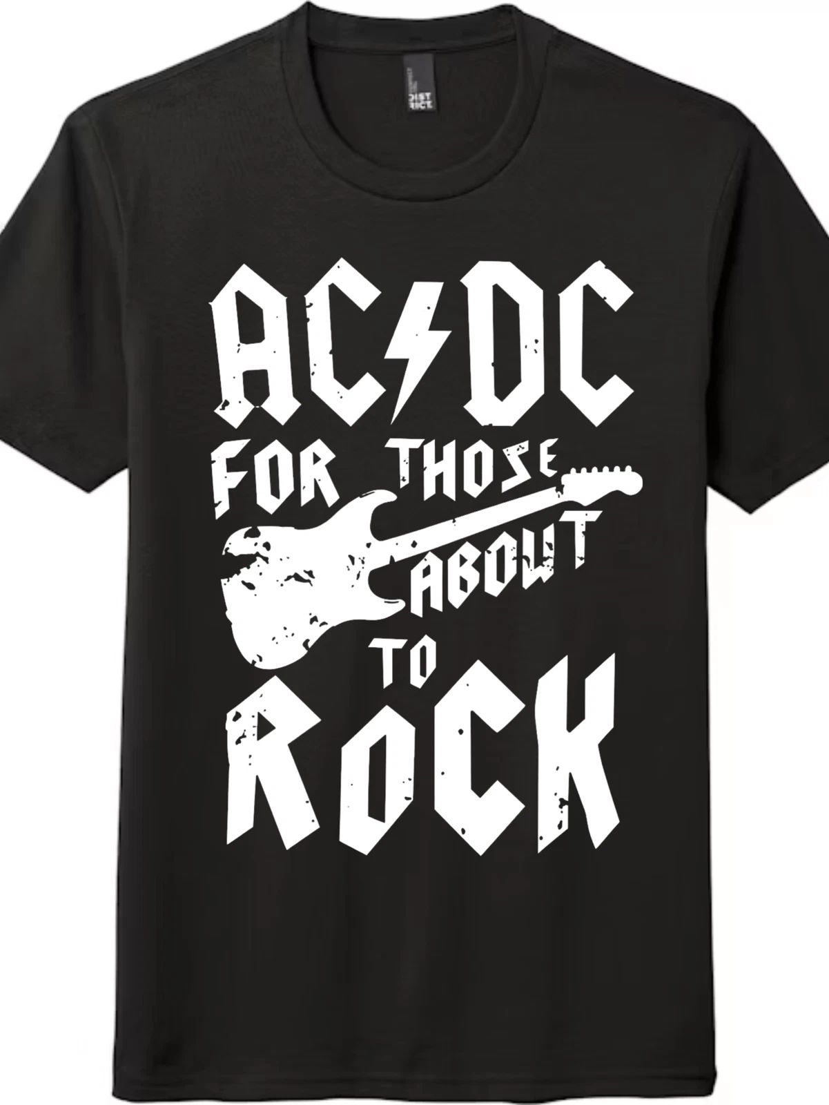 Vintage Rock Graphic Tee | AC/DC Inspired Unisex Casual Shirt Unisex T-shirt, Sweatshirt, Hoodie, Long Sleeve Tee - T-Shirt, Sweatshirt, Hoodie