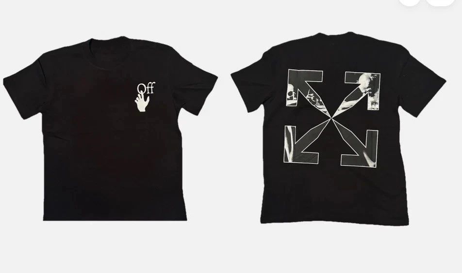 Black Off White Tee  Limited Edition High Quality Streetwear T-Shirt Unisex T-shirt, Sweatshirt, Hoodie, Long Sleeve Tee - T-Shirt, Sweatshirt, Hoodie