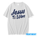 Fca Jesus Won Tshirts Sweater Unisex T-shirt, Sweatshirt, Hoodie, Long Sleeve Tee - T-Shirt, Sweatshirt, Hoodie
