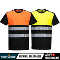 Hi Vis T-Shirt Reflective High Viz Work Tee Men's Fluorescent Moisture Wicking Unisex T-shirt, Sweatshirt, Hoodie, Long Sleeve Tee - T-Shirt, Sweatshirt, Hoodie