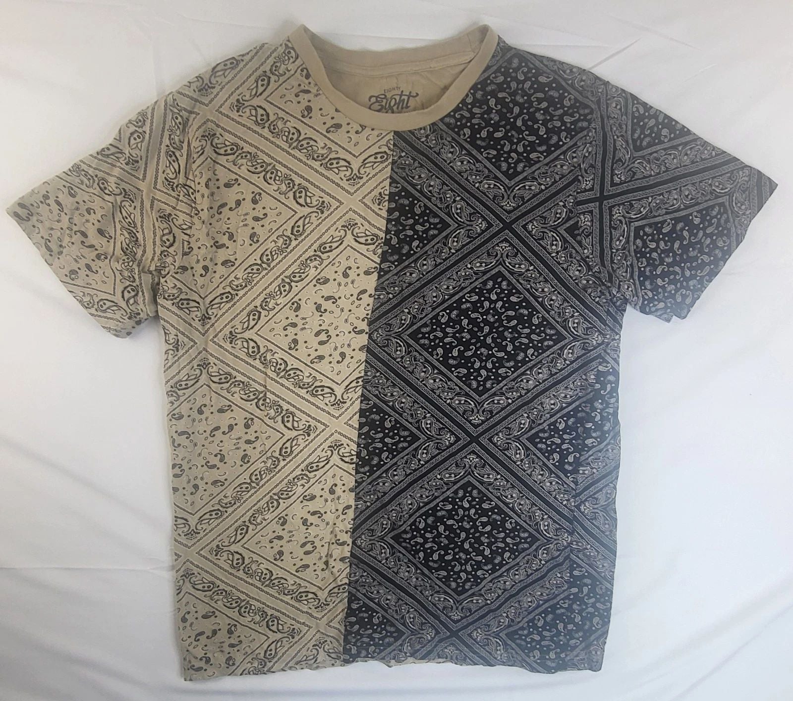 Eighty Eight Brand Bandana 2 Color T-Shirt Graphic Print Short Sleeve Mens XL Unisex T-shirt, Sweatshirt, Hoodie, Long Sleeve Tee - T-Shirt, Sweatshirt, Hoodie
