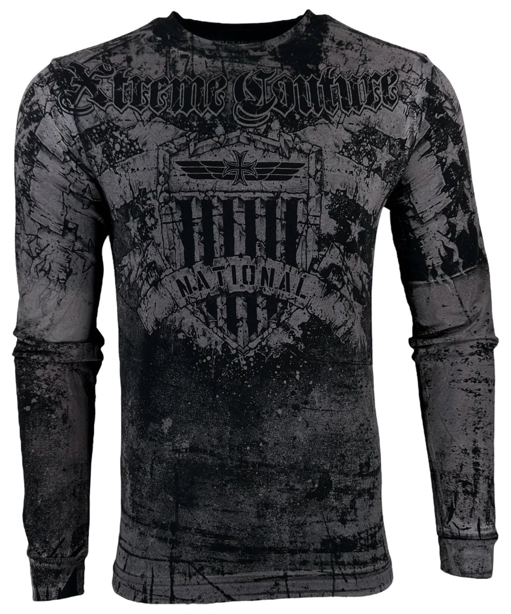 Xtreme Couture By Affliction Men's Long Sleeve T-shirt Lethal Moves S-4XL Unisex T-shirt, Sweatshirt, Hoodie, Long Sleeve Tee - T-Shirt, Sweatshirt, Hoodie